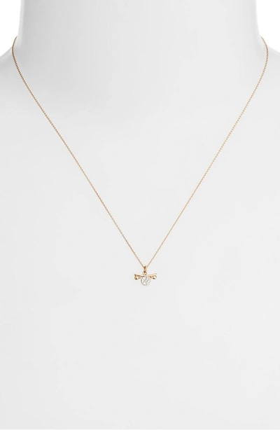 Shop Kismet By Milka Diamond Star Zodiac Sign Necklace In Rose Gold/ Libra