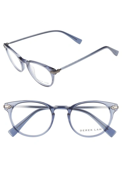 Shop Derek Lam 48mm Optical Glasses - Dark Grey