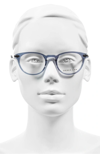 Shop Derek Lam 48mm Optical Glasses - Dark Grey