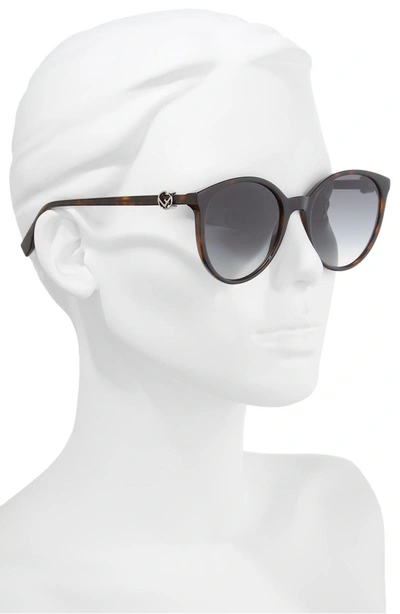Shop Fendi 56mm Retro Sunglasses - Dark Havana