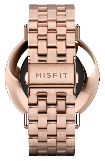 Shop Misfit Vapor Bracelet Smart Watch, 44mm In Rose Gold