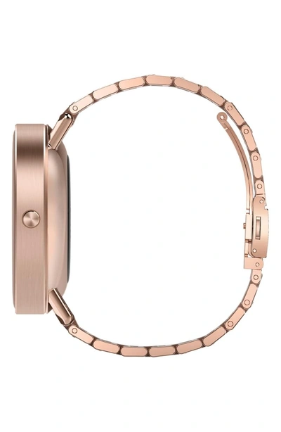 Shop Misfit Vapor Bracelet Smart Watch, 44mm In Rose Gold