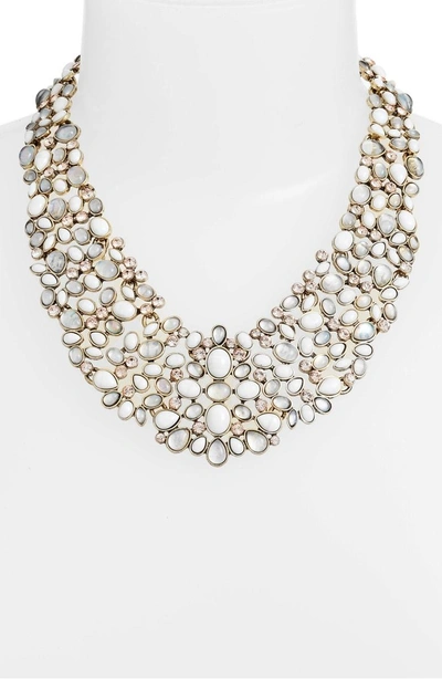 Shop Baublebar 'kew' Crystal Collar Necklace In Opal