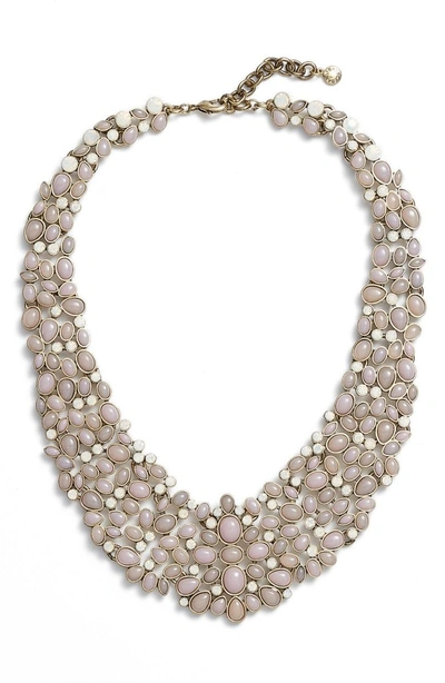 Shop Baublebar 'kew' Crystal Collar Necklace In Blush