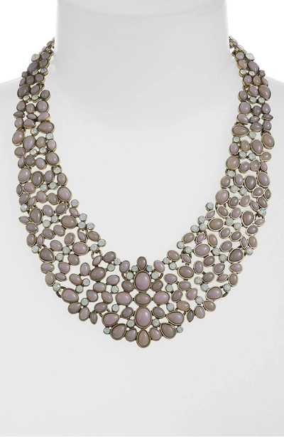 Shop Baublebar 'kew' Crystal Collar Necklace In Blush