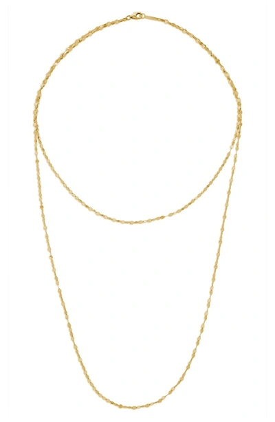 Shop Lana Jewelry Double Blake Layering Necklace In Yellow Gold