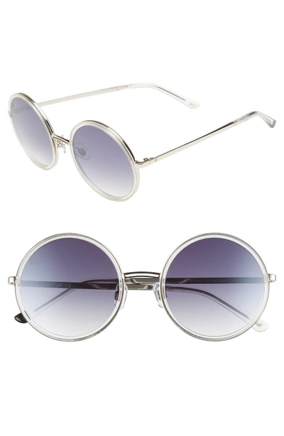 Shop Web 52mm Sunglasses - Crystal/ Smoke