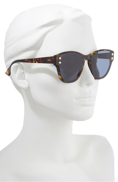 Shop Dior 60mm Sunglasses - Brown/ Yellow Havana
