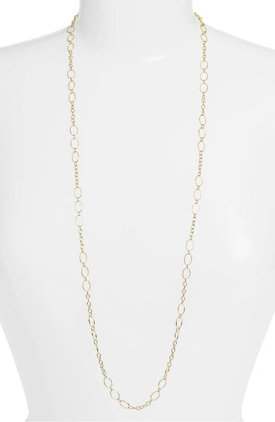 Shop Argento Vivo Long Layering Chain In Gold