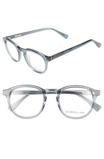 Shop Derek Lam 48mm Optical Glasses - Green Smoke