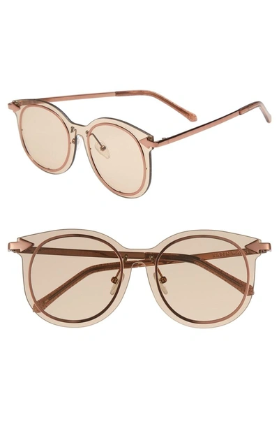 Shop Karen Walker Miss Persimmon 51mm Sunglasses - Copper