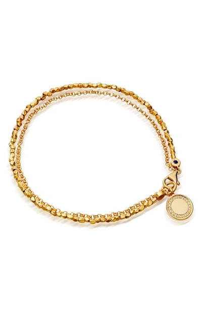 Shop Astley Clarke Cosmos Biography Bracelet In Yellow Gold