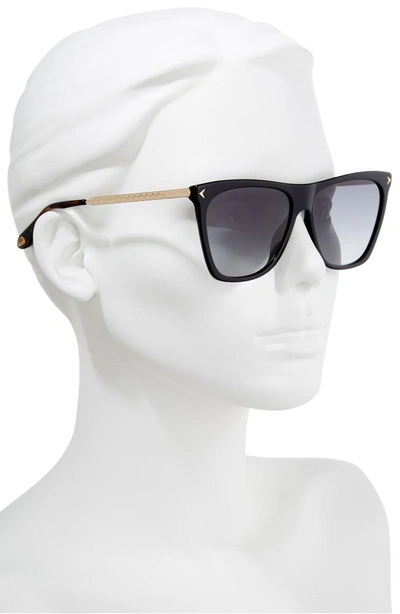 Shop Givenchy 58mm Flat Top Sunglasses - Black