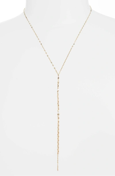 Shop Lana Jewelry Blake Double Strand Y-necklace In Yellow Gold