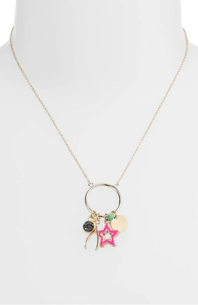 Shop Elise M. Lola Charm Pendant Necklace In Gold