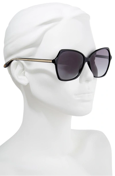 Shop Givenchy 59mm Butterfly Sunglasses - Black