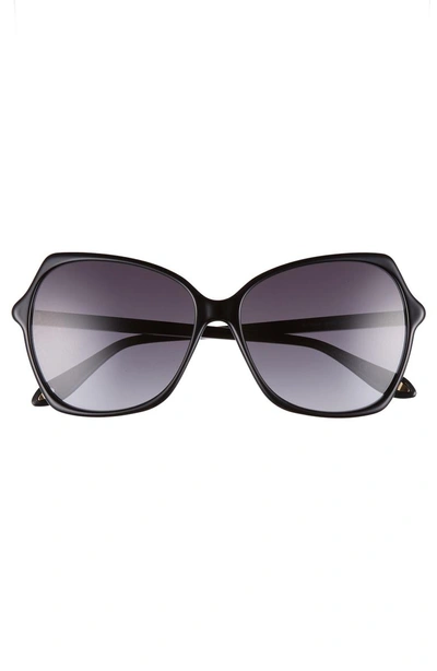 Shop Givenchy 59mm Butterfly Sunglasses - Black