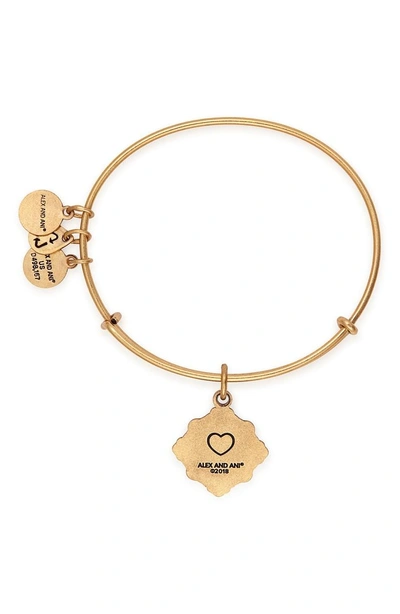 Shop Alex And Ani Because I Love You Daughter Bracelet In Gold