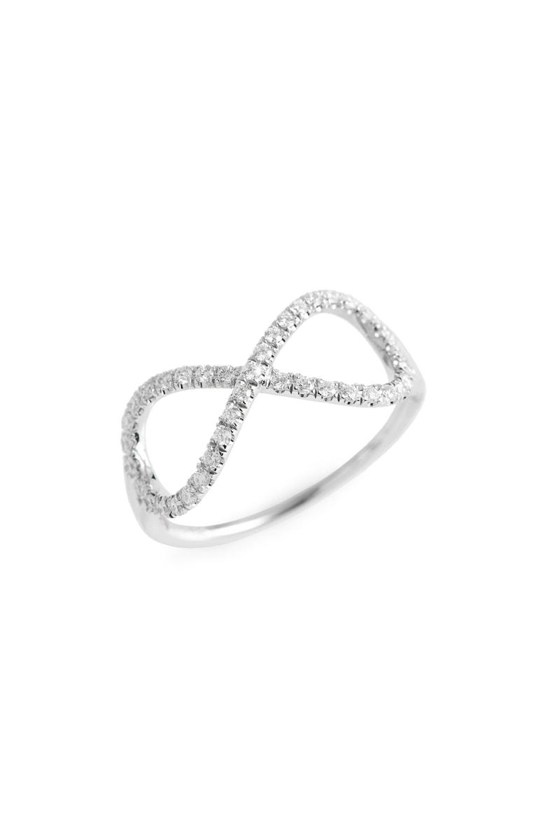 Roberto Coin Diamond Infinity Ring (nordstrom Exclusive) In White Gold