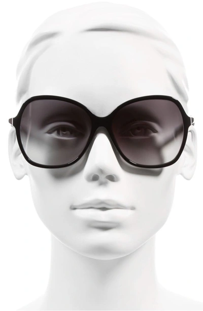 Shop Kate Spade Jolyn 58mm Sunglasses - Black/ Gold