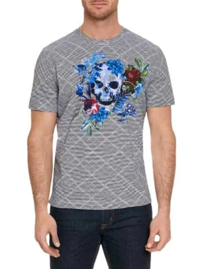 Shop Robert Graham Naylor Skull Graphic T-shirt In Multi