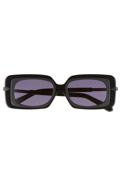 Shop Karen Walker Mr. Binnacle 51mm Sunglasses - Black