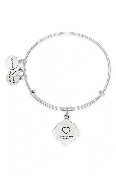 Shop Alex And Ani Because I Love You Mom Bracelet In Silver