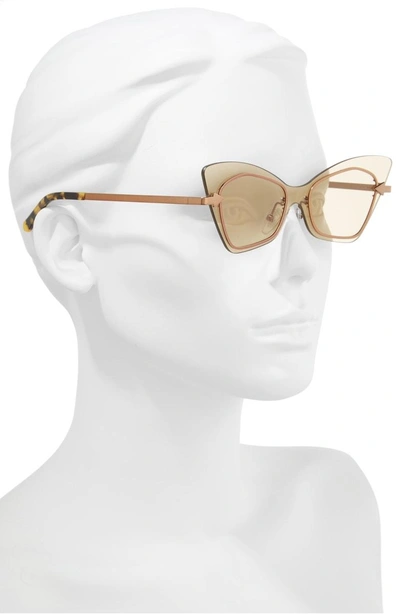 Shop Karen Walker Mrs. Brill 53mm Cat Eye Sunglasses - Crazy Tortoise