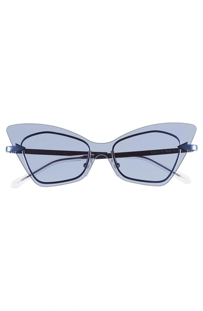 Shop Karen Walker Mrs. Brill 53mm Cat Eye Sunglasses - Clear