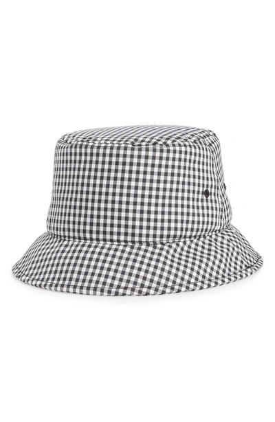 Shop Rag & Bone Ellis Bucket Hat - Blue In Navy Gingham