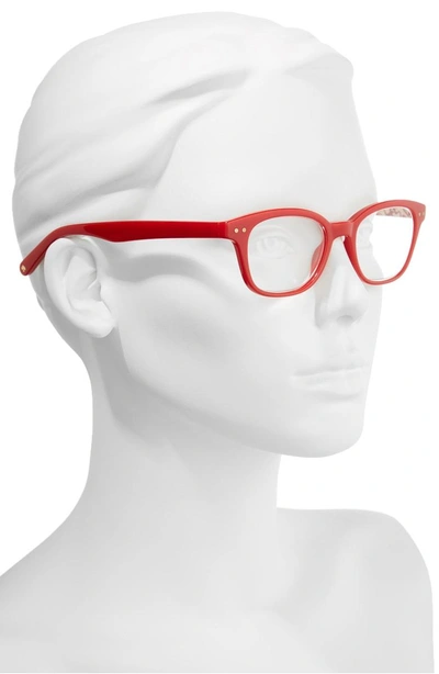 Shop Kate Spade Rebecca 47mm Reading Glasses - Red