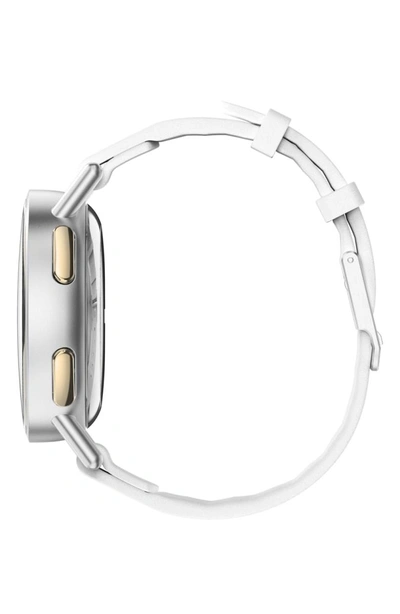 Shop Misfit Path Strap Smartwatch, 36mm In White