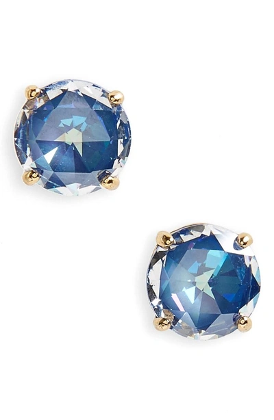 Shop Kate Spade Bright Idea Stud Earrings In Sapphire