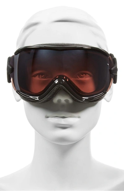 Shop Smith 'virtue' Snow Goggles - Black Eclipse/ Ignitor Mirror