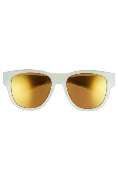 Shop Smith Rounder 52mm Chromapop Polarized Sunglasses - Ice Smoke