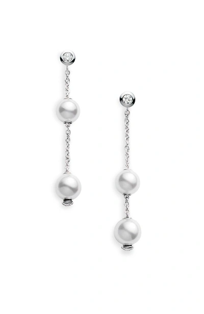 Shop Mikimoto 'pearls In White Gold