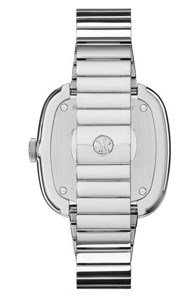 Shop Gomelsky The Eppie Sneed Diamond Bracelet Watch, 32mm In Silver/ Mop/ Silver