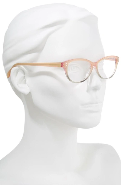 Shop Corinne Mccormack Marley 52mm Reading Glasses - Pink/ Grey