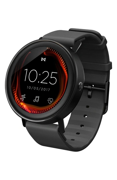 Shop Misfit Vapor Sport Strap Smart Watch, 44mm In Black