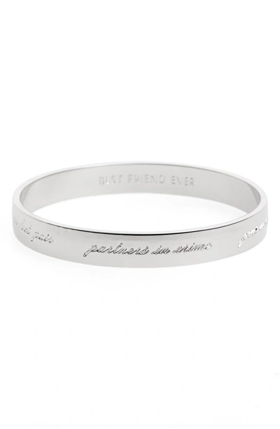 Shop Kate Spade 'idiom In Silver