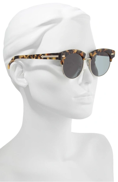 Shop Karen Walker The Constable 51mm Sunglasses - Crazy Tortoise