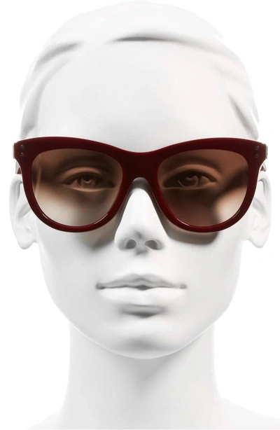 Shop Marc Jacobs 54mm Sunglasses - Burgundy