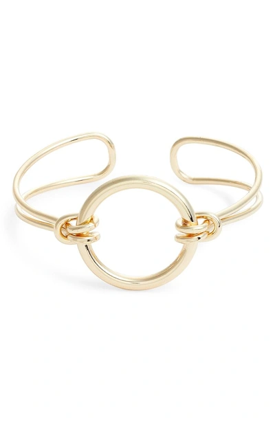 Shop Jules Smith Circa Cuff Bracelet In Gold