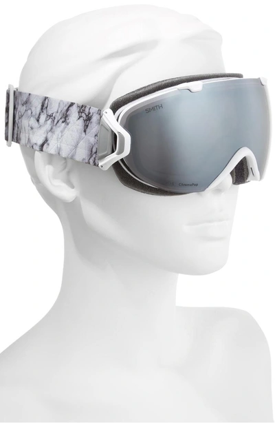 Shop Smith I/os Chromapop Snow Goggles - White Venus/ Mirror