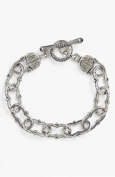 Shop Konstantino 'classics' Link Toggle Bracelet In Silver