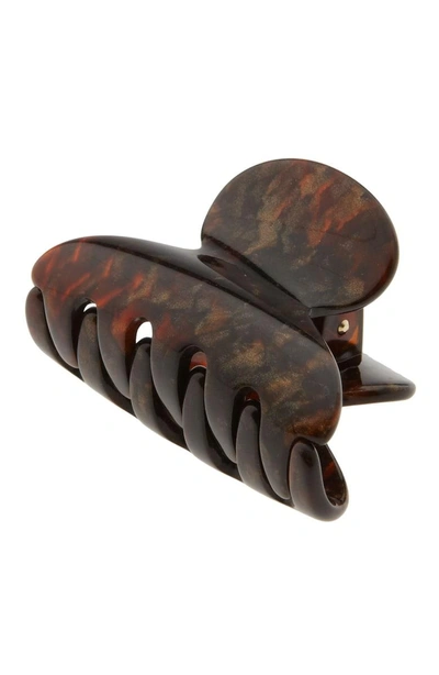 Shop France Luxe 'mini Couture' Jaw Clip In Mojave