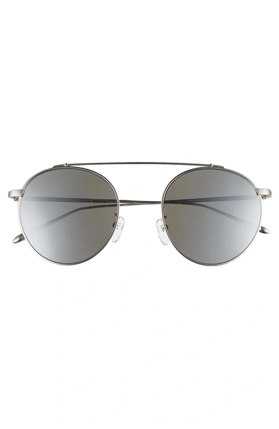 Shop Vedi Vero 53mm Round Sunglasses In Rose Gold/pink Mirror