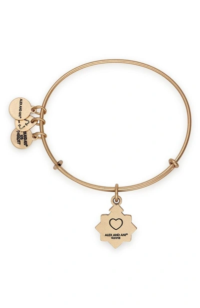 Shop Alex And Ani Because I Love You Friend Bracelet In Gold