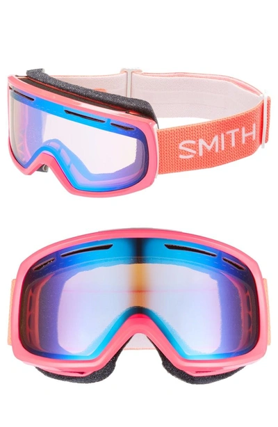 Shop Smith Drift Snow Goggles - Sunburst/ Mirror