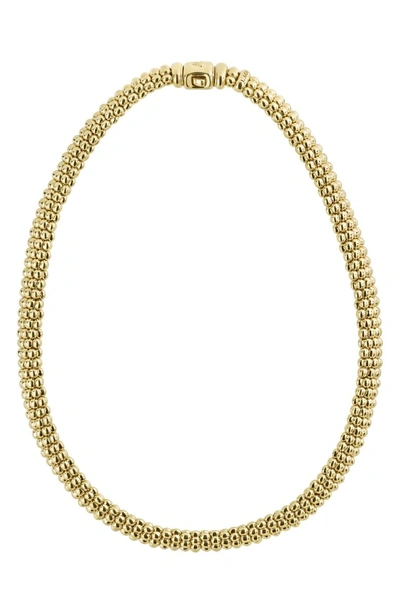 Shop Lagos Caviar Gold Rope Necklace